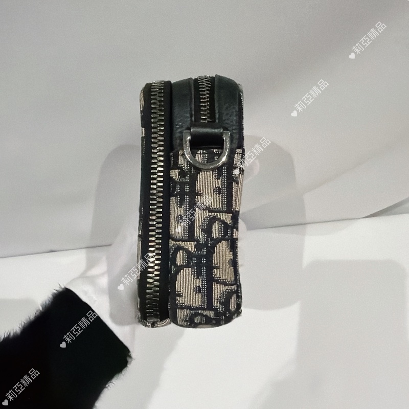 莉亞精品♡ Dior 經典老花相機包 二手美包-4