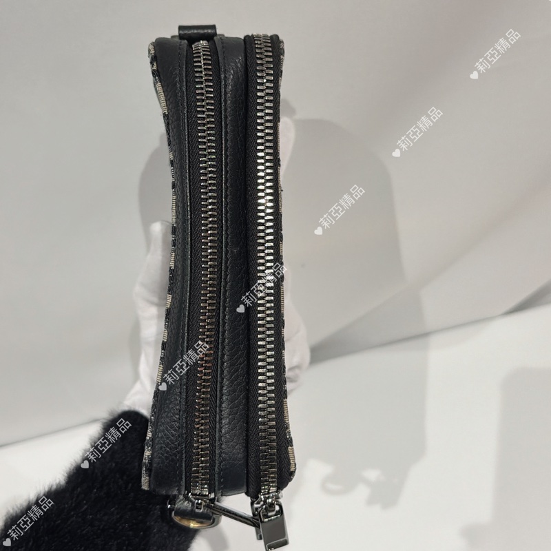 莉亞精品♡ Dior 經典老花相機包 二手美包-6