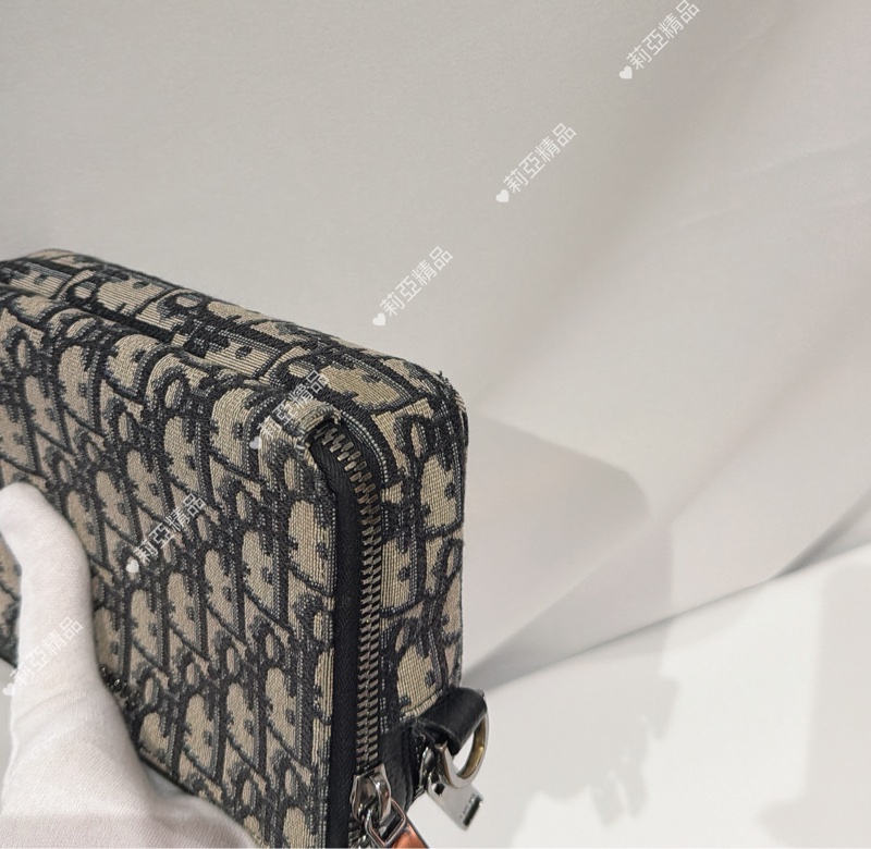 莉亞精品♡ Dior 經典老花相機包 二手美包-9