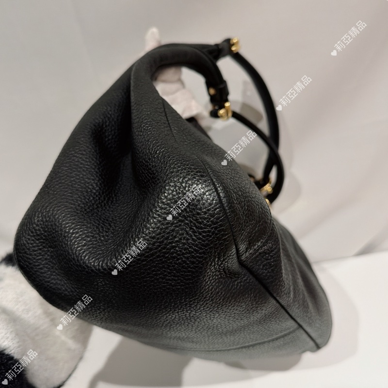 莉亞精品♡ Loewe 鎖頭hobo包 二手美包-10