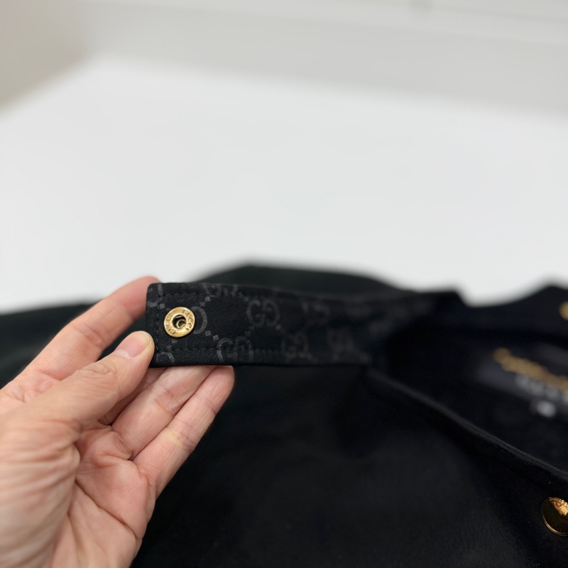 Gucci × Tom Ford 聯名款 黑色 麂皮 真皮 大衣 長版大衣 長大衣 皮外套 夾克-19