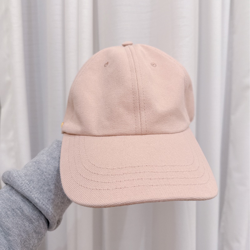 GUCCI超美粉色經典棒球帽鴨舌帽-1