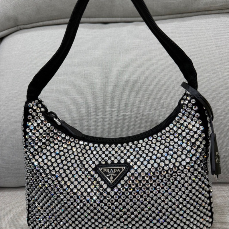 Prada 普拉達 PRADA 滿鑽 HOBO-6