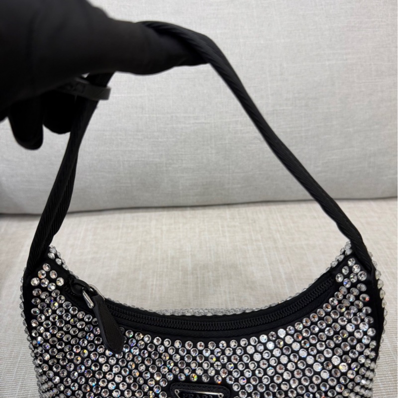 Prada 普拉達 PRADA 滿鑽 HOBO-13