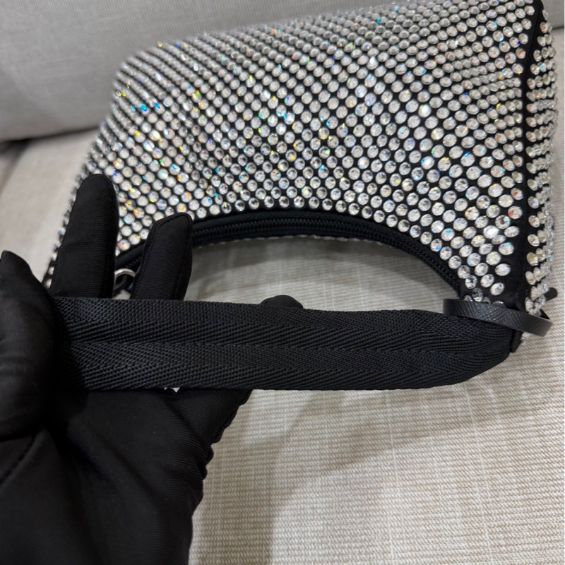 Prada 普拉達 PRADA 滿鑽 HOBO-16