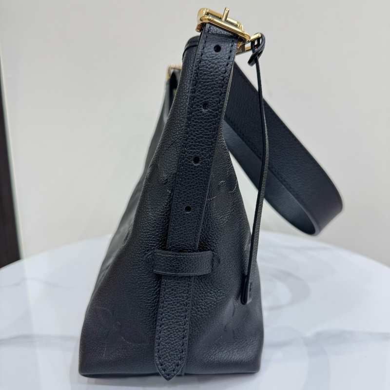 JK國際二手精品✨LV Carryall pm 黑壓紋 晶片款-4