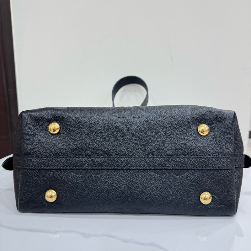 JK國際二手精品✨LV Carryall pm 黑壓紋 晶片款-5