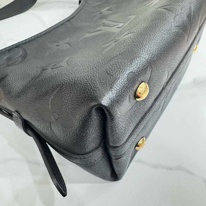 JK國際二手精品✨LV Carryall pm 黑壓紋 晶片款-8