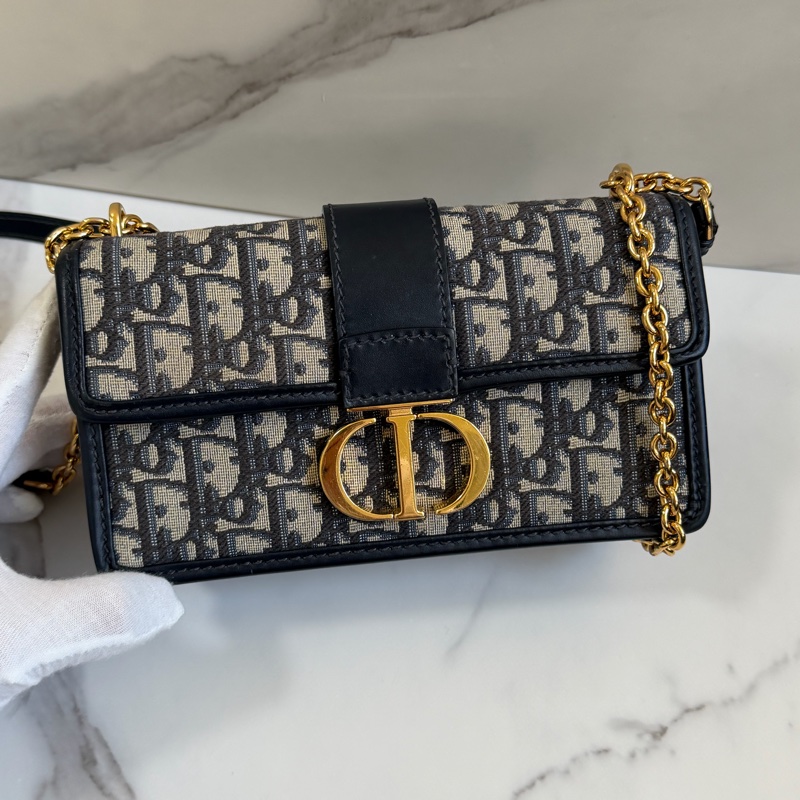 Dior 蒙田老花 30小號 晶片款-1