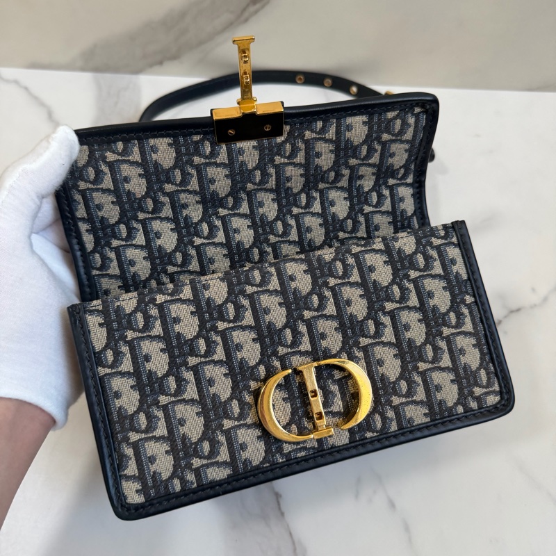 Dior 蒙田老花 30小號 晶片款-20