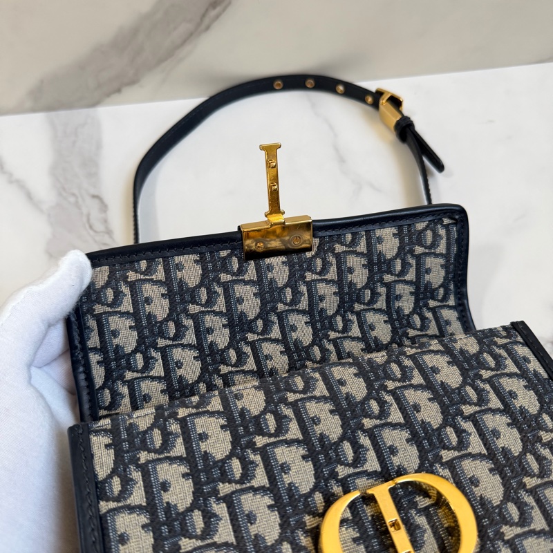 Dior 蒙田老花 30小號 晶片款-21