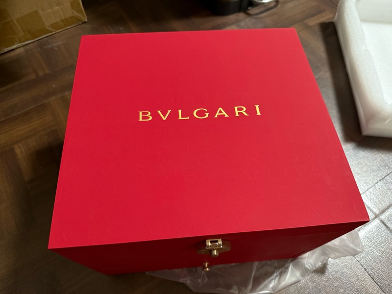 【BVLGARI 寶格麗】限量紅色麻將組-5