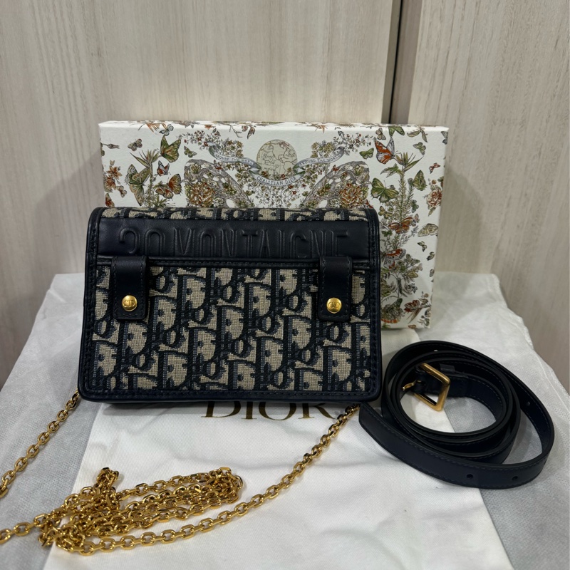 Dior經典老花兩用斜背包-1