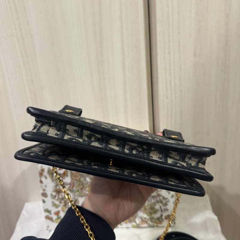 Dior經典老花兩用斜背包-4