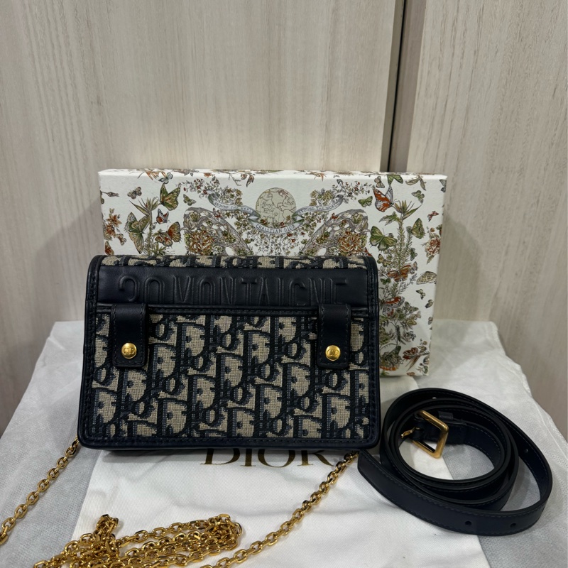 Dior經典老花兩用斜背包-6