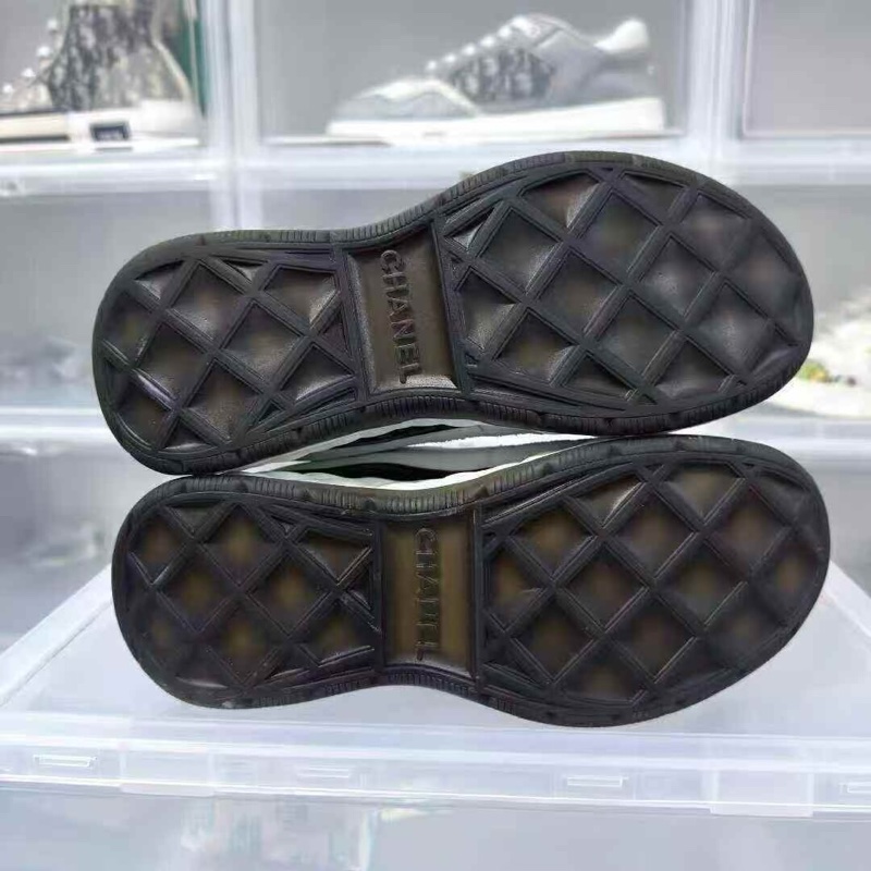 98新 香奈兒 chanel黑白熊貓 黑標 35碼-5