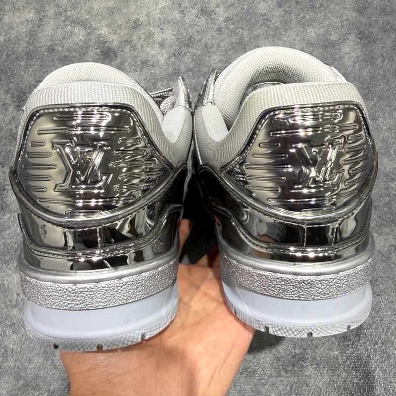 LOUIS VUITTON 路易威登 LV Trainer 鏡面漆皮 38碼-6