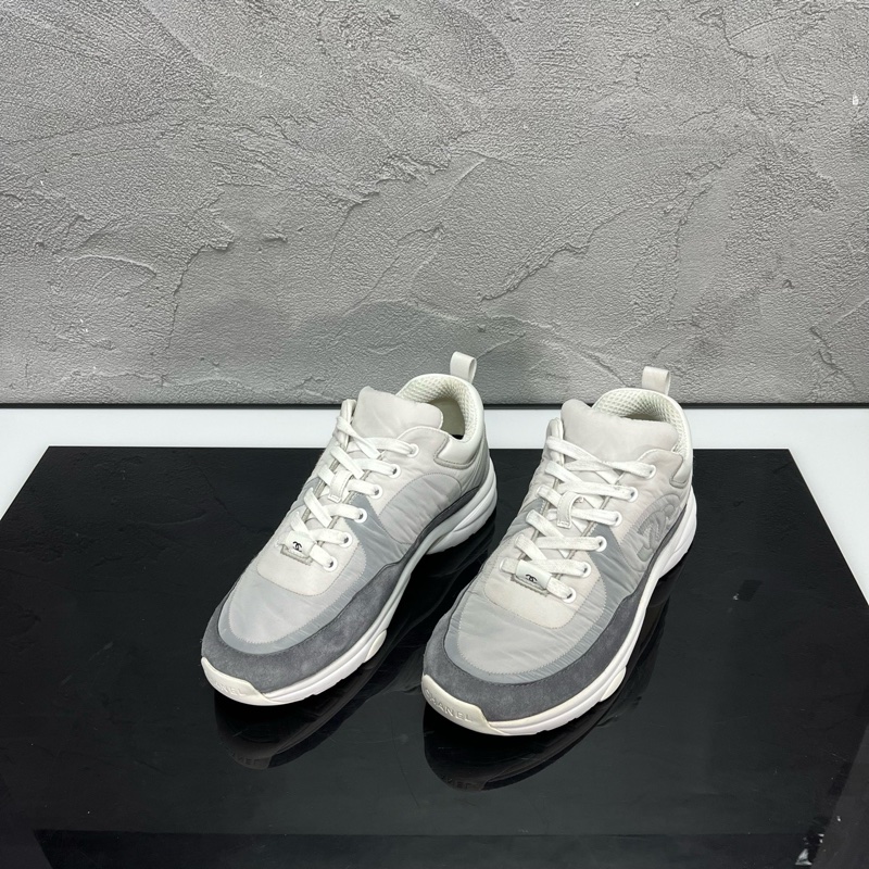 CHANEL 香奈兒 經典雙c運動鞋/尺碼 37.5碼/成色99新-0