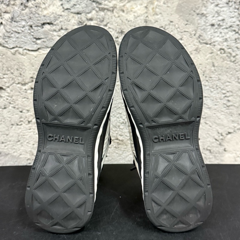 Chanel香奈兒黑白熊貓氣墊運動鞋 35碼-8