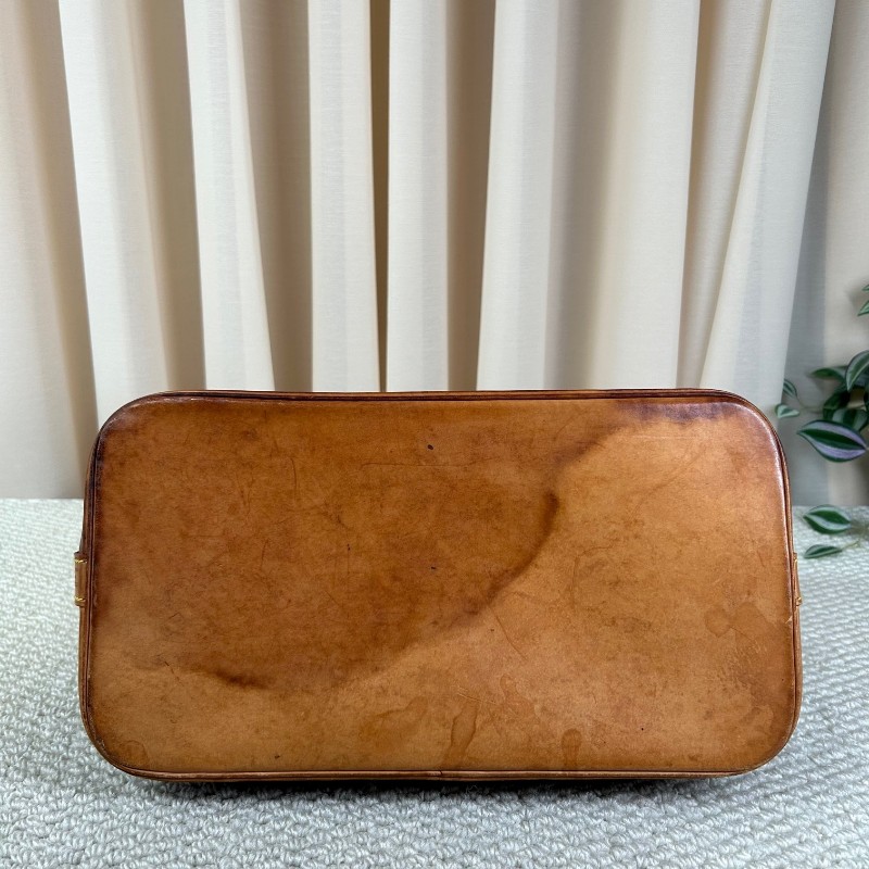 LV路易威登老花貝殼包 經典Monogram配色 金色五金 手提設計 容量大 實用性強-4