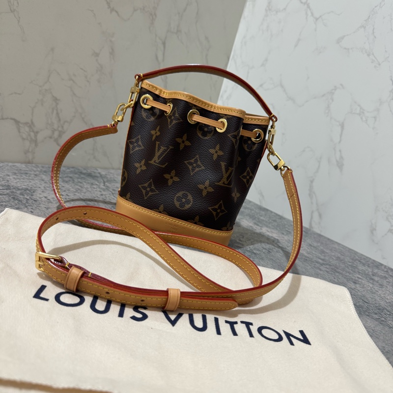 LV NaNo Noe 迷你小水桶包 芯片款-6