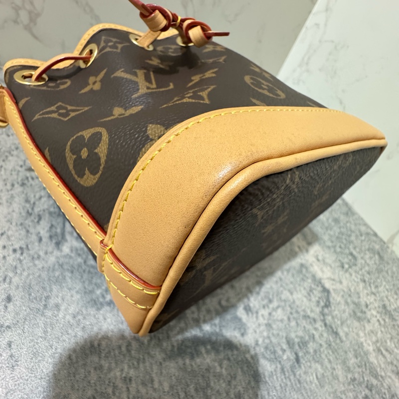 LV NaNo Noe 迷你小水桶包 芯片款-7