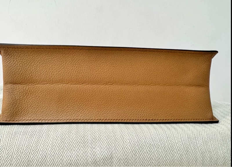 Hermes愛馬仕 Kelly danse 奶茶色金扣 evercolor皮 U刻-3