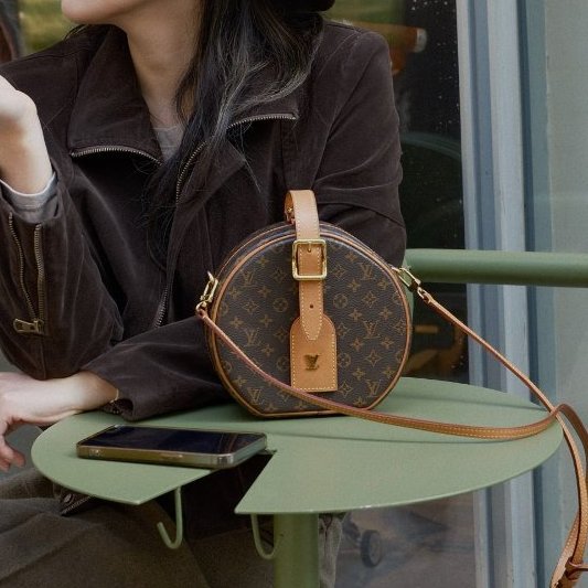 Louis Vuitton - Petite Boite Chapeau老花硬圓餅包-7