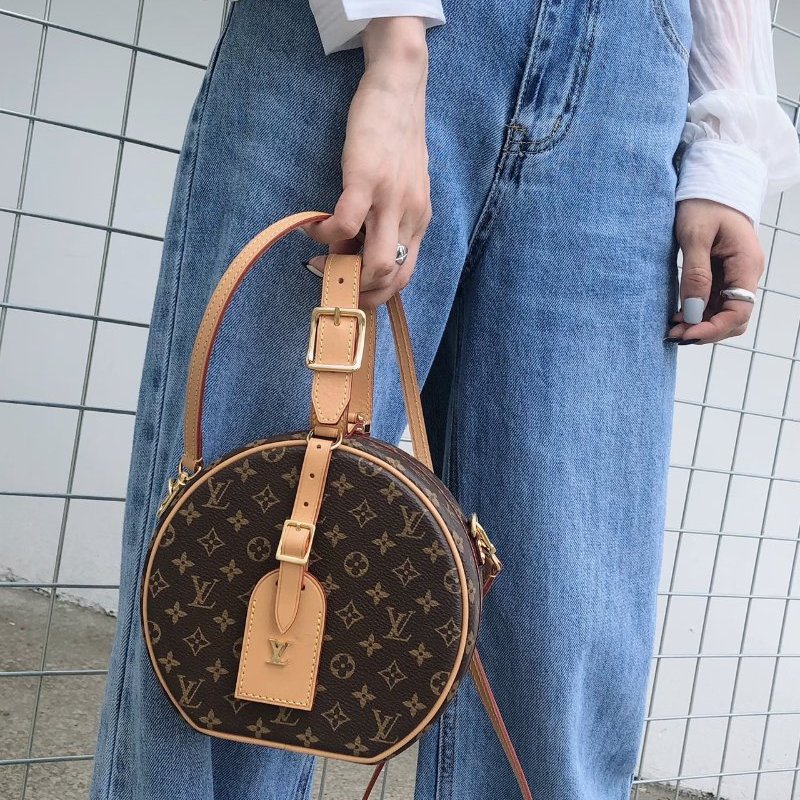 Louis Vuitton - Petite Boite Chapeau老花硬圓餅包-8