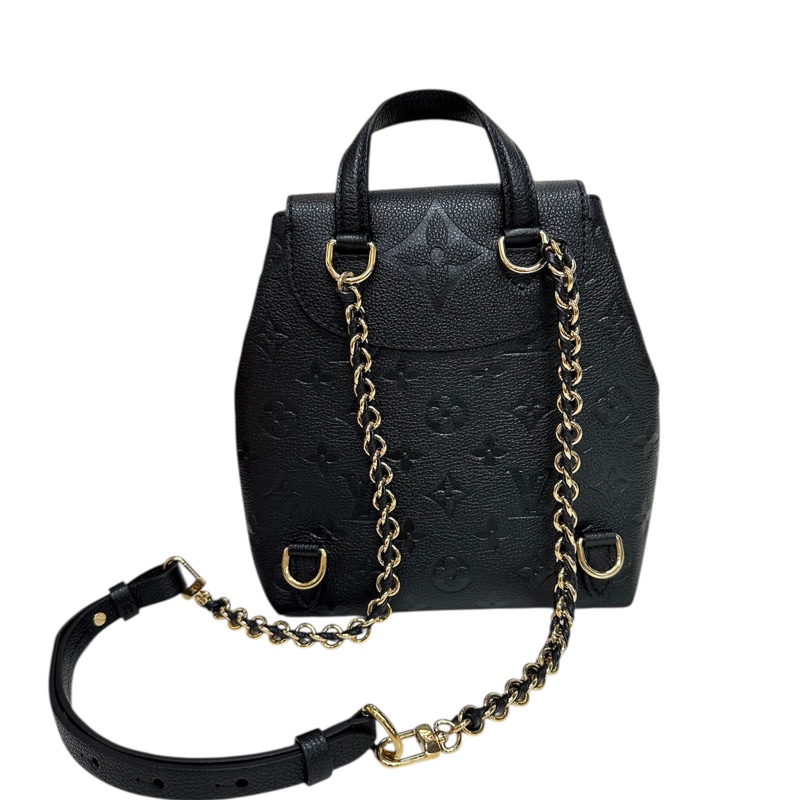 LV M 47072 Monogram Empreinte皮革Backup背囊/側揹袋/斜揹 三用袋-6