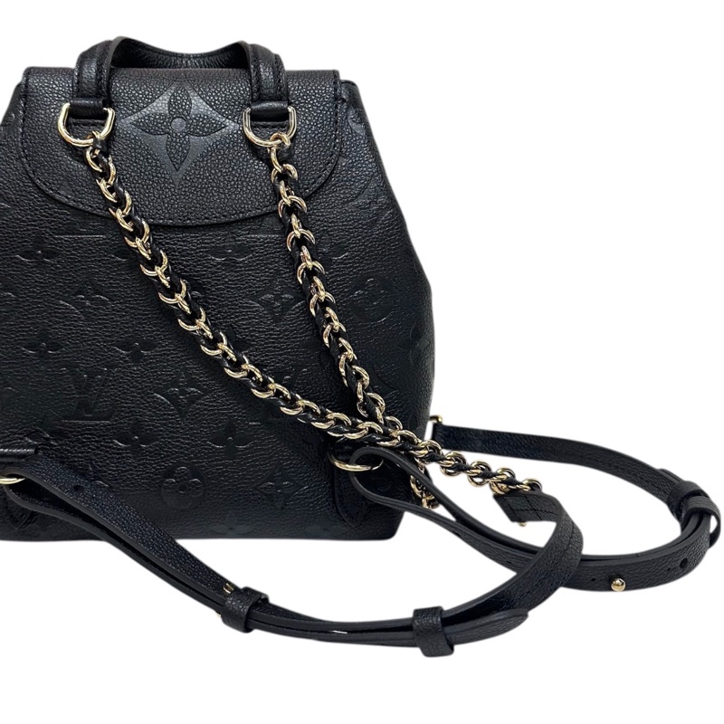 LV M 47072 Monogram Empreinte皮革Backup背囊/側揹袋/斜揹 三用袋-9
