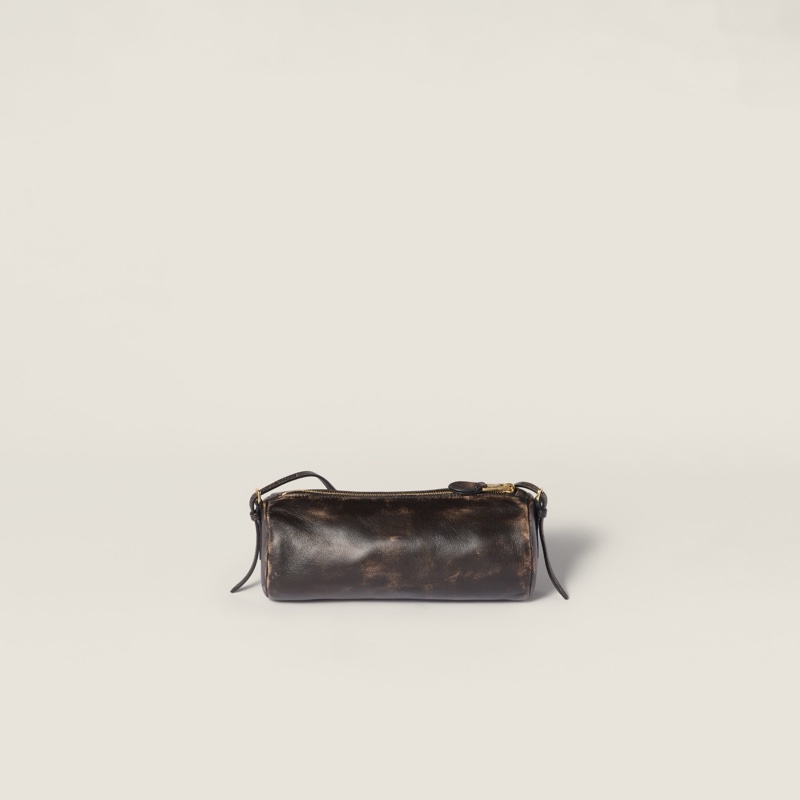 Miu Miu 女士 拉鍊單肩包均碼碼常規、22cm*9cm*9cm-2