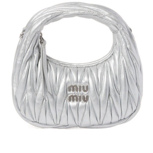 Miu Miu 女士 迷你Wander Matelassé單肩包均碼碼MINI、17.5cm*5.5cm*14cm-0