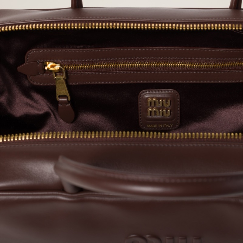 Miu Miu 女士 Beau 手提包均碼碼常規、34cm*10cm*23cm-1