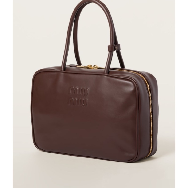 Miu Miu 女士 Beau 手提包均碼碼常規、34cm*10cm*23cm-6