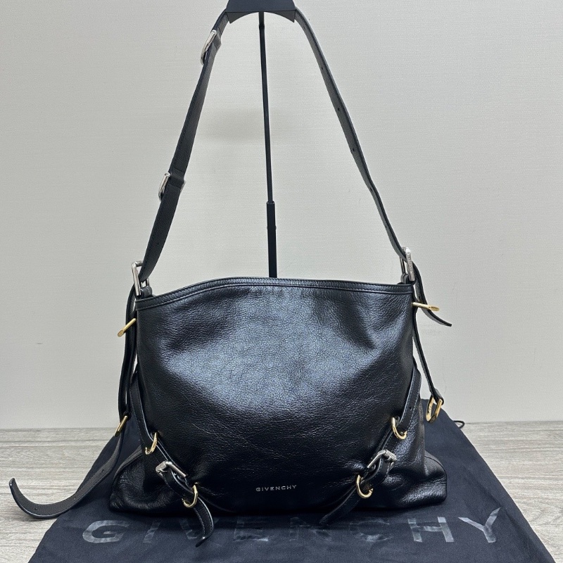 GIVENCHY 黑金Voyou肩背斜背包37*27*5 98新配件塵袋-1