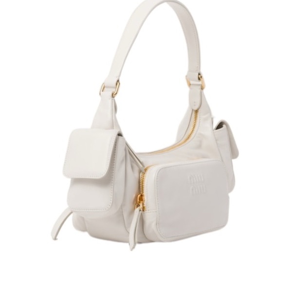 Miu Miu 女士 Pocket Hobo單肩包均碼碼21cm*6cm*12cm-1
