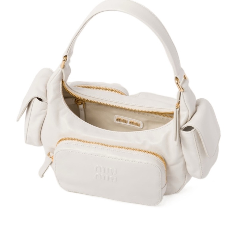 Miu Miu 女士 Pocket Hobo單肩包均碼碼21cm*6cm*12cm-3