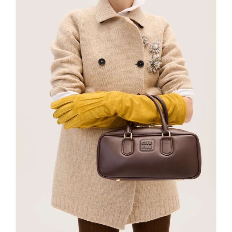 Miu Miu 女士 徽標單肩包均碼碼27cm*9cm*12cm-5