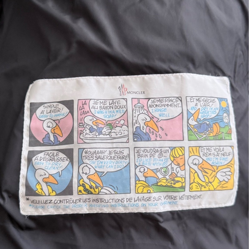 Moncler Aphroti 仙女白色1碼狐狸毛款式 配件防塵套&衣架-4