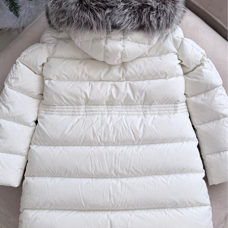 Moncler Aphroti 仙女白色1碼狐狸毛款式 配件防塵套&衣架-6