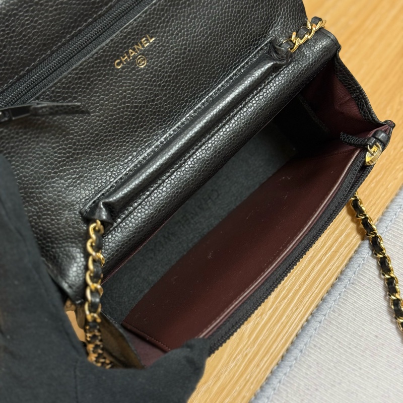 Chanel 黑金荔枝Woc-7
