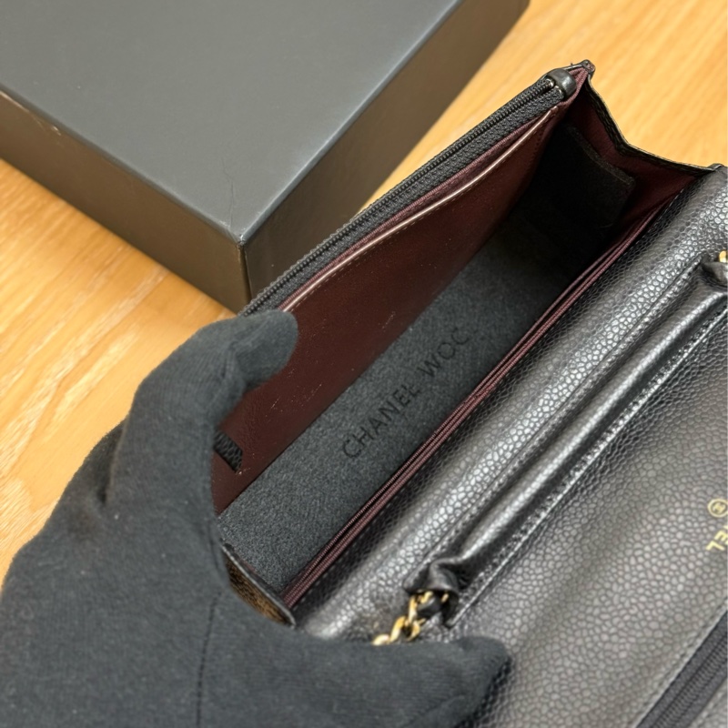 Chanel 黑金荔枝Woc-8