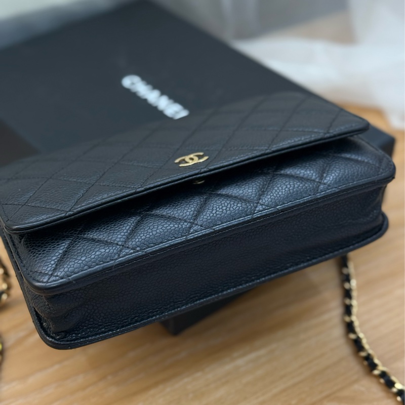 Chanel 黑金荔枝Woc-10