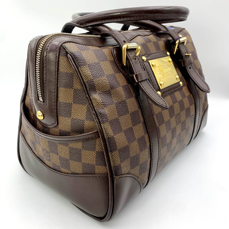 Louis Vuitton Damier Berkeley 路易威登棋盤格手提包，MM，N52000，真品，現貨，免運-7