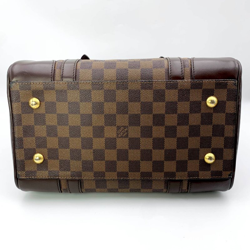 Louis Vuitton Damier Berkeley 路易威登棋盤格手提包，MM，N52000，真品，現貨，免運-10