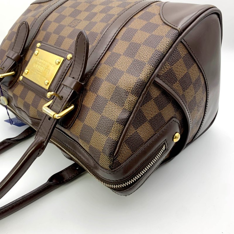Louis Vuitton Damier Berkeley 路易威登棋盤格手提包，MM，N52000，真品，現貨，免運-12