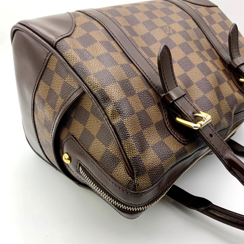 Louis Vuitton Damier Berkeley 路易威登棋盤格手提包，MM，N52000，真品，現貨，免運-13