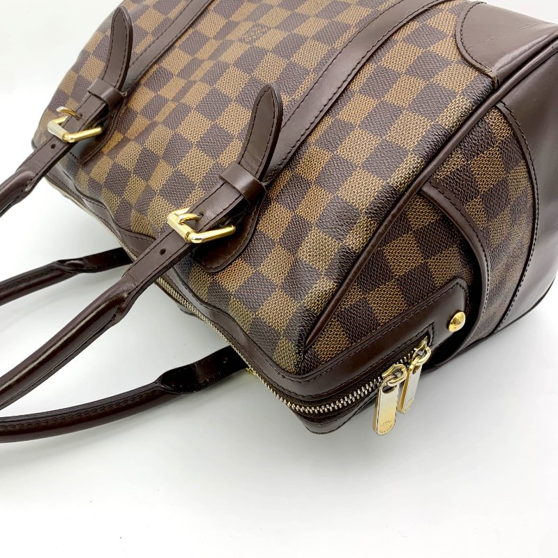 Louis Vuitton Damier Berkeley 路易威登棋盤格手提包，MM，N52000，真品，現貨，免運-14