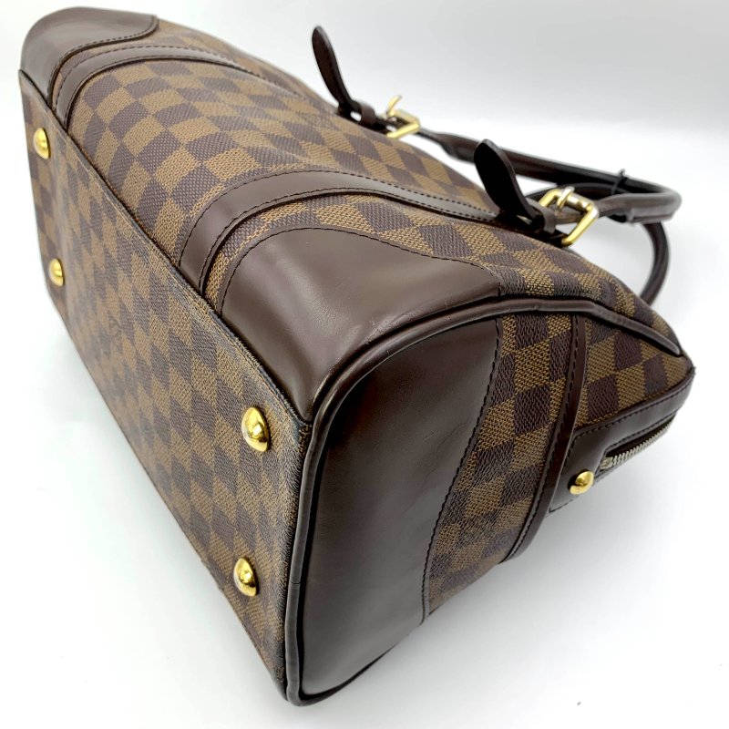 Louis Vuitton Damier Berkeley 路易威登棋盤格手提包，MM，N52000，真品，現貨，免運-18